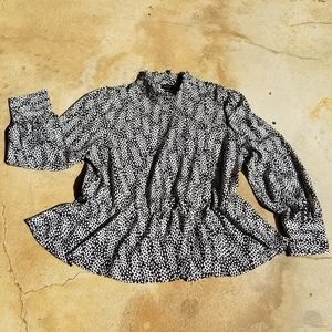 Who What Wear peplum top